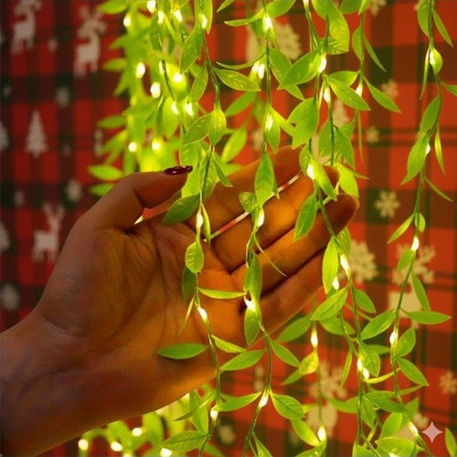 Led ivy garland fairy - 5m,