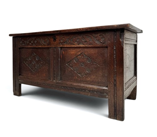 Antique solid carved oak - antique,