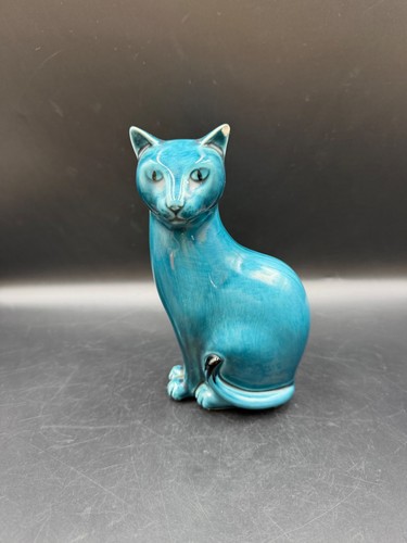 Vintage poole pottery cat - poole,
