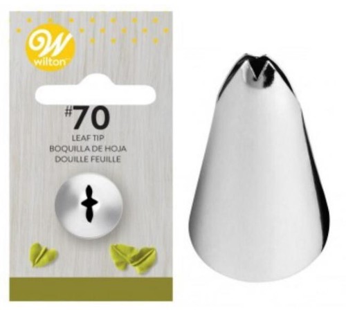 Leaf tip nozzle cake - leaf, 70