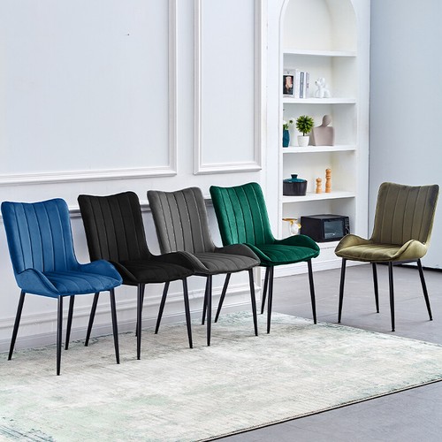 Velvet dining chairs - dining, high