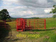 Photo 6x4 New cattle crush Penybont/SO1164 Obviously cattle country with c2008