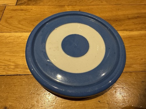 Green cornishware only lid - g,