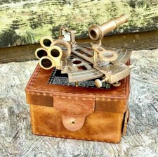 nautical brass wooden antique