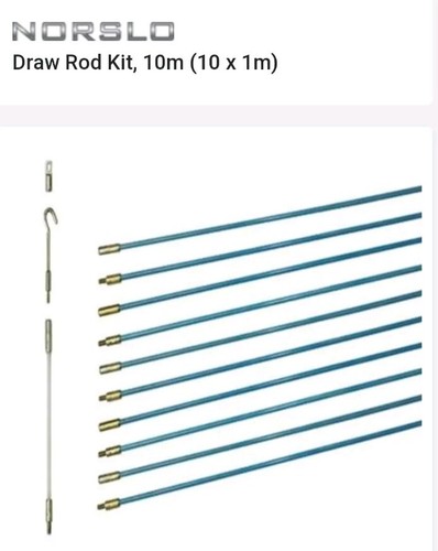 Norslo draw rod kit 10m - draw, x