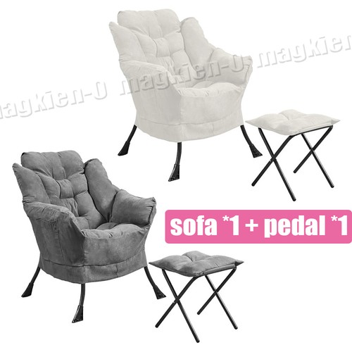 Fabric lazy chair with - chair,