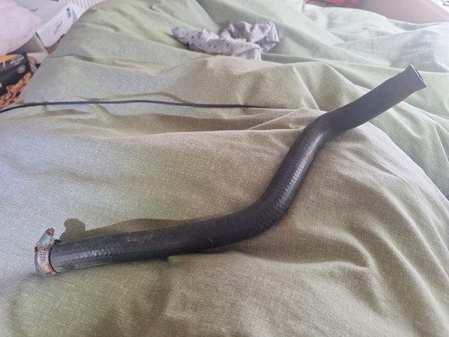 Radiator overflow pipe hose - radiator,