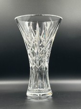 Beautiful Seahorse stamped Waterford Crystal Vase, 20.5 cm tall.