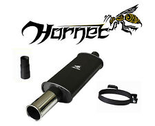 Hornet Exhaust Adaptable Sports Backbox - 3" Round Stainless Steel Tailpipe