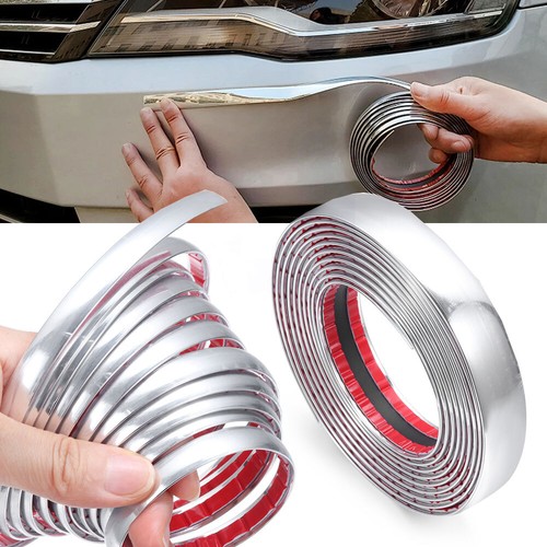 Silver car side door chrome - silver,