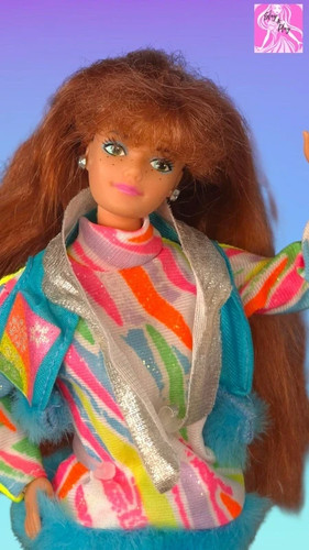 1990 barbie ski - barbie, doll