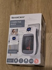 Silvercrest Ceramic Plug Heater 600W White