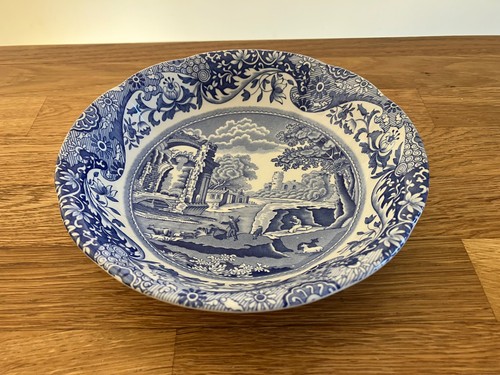 Spode blue italian porcelain - spode,