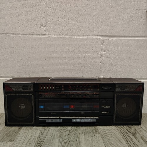 Vintage sharp 570e boombox - gf-570e,
