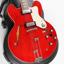 Epiphone Riviera Custom Shop Limited Edition Used Cherry  w/Hard case