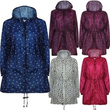 Womens Printed Parka Kagoul