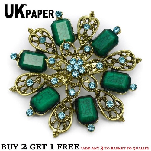 Large gold flower vintage - gold,