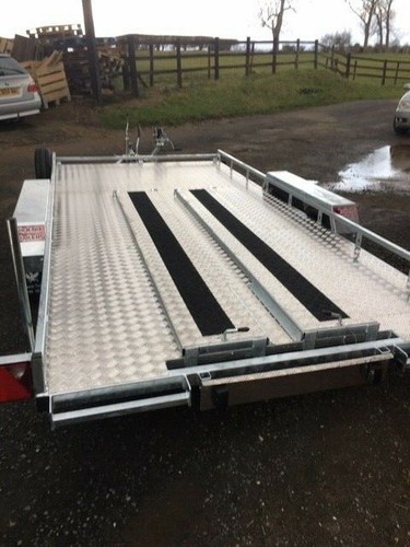 Smart small car trailer made - car,