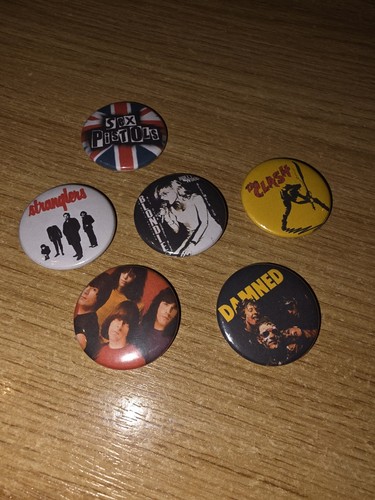Punk rock button - 6,