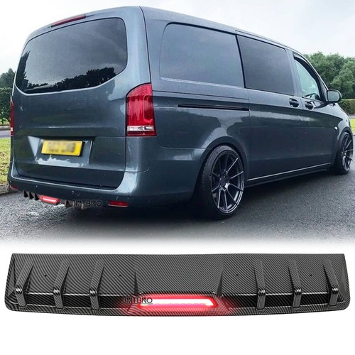 Rear bumper diffuser lip - rear,