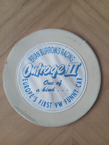 Nos outrage tax disc - vw,