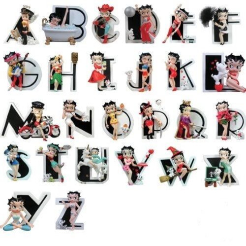 Betty boop alphabet collection - betty,