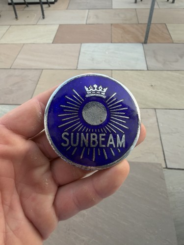 Sunbeam original tank badge - sunbeam, s7