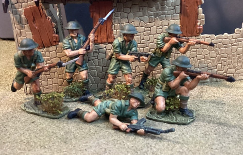 Airfix 14th army figures - airfix,