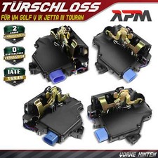 4x central locking door lock front rear for VW Golf V 1K Jetta III Touran