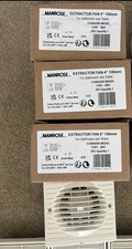 Manrose 4” Bathroom/kitchen Extractor x1