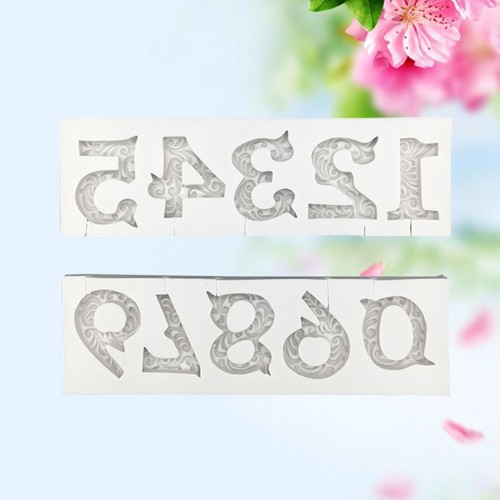 Digital silicone mold number - ,