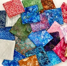 Batik Cotton Fabric Patchwork