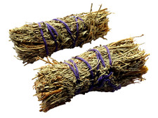 Smudge Sticks 2 x Desert Sage Wands Smudging Cleansing Purification Vegan