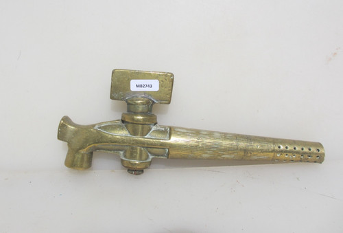Vintage solid brass barrel - solid,