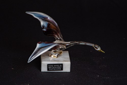 Handcrafted glass flying - handcrafted,