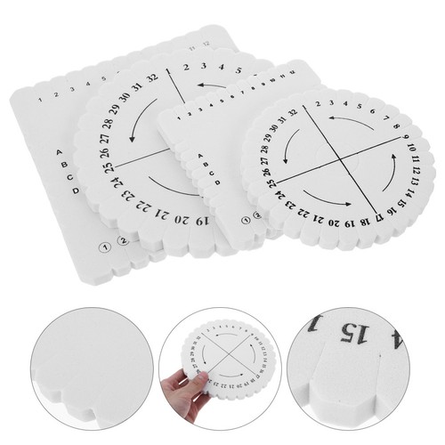 4pcs white rope - 4pcs,
