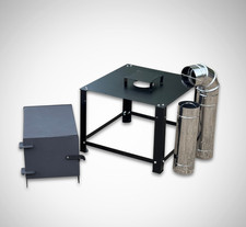 DIY home meat fish smoker box project kit garden cold hot smoke patio jerky pit