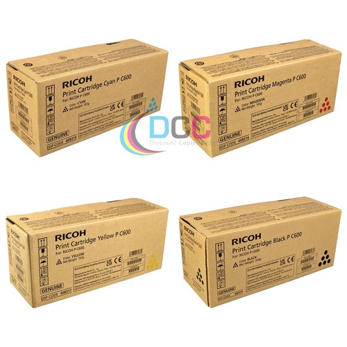 Genuine ricoh c600 cyan - genuine, /
