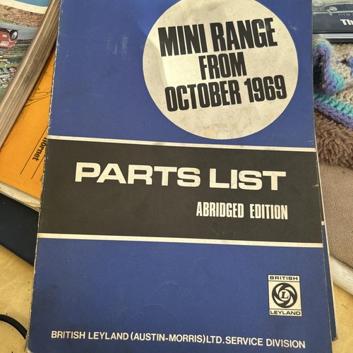 Mini range october - range, 1969