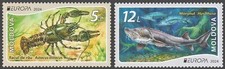 Moldova 2024 CEPT Europa, Fish, Crayfish 2 MNH stamps