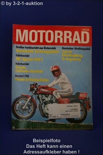 Motorcycle agusta 900 - 21/76,