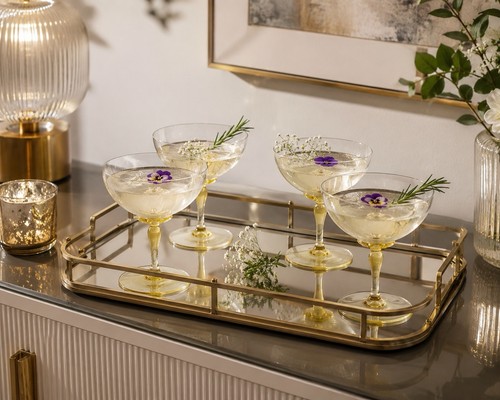 Vintage coupe cocktail - cocktail, glasses