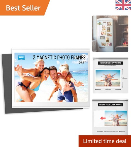 Clear magnetic photo frames - clear,