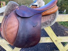 17.5" Bates Jump brown Saddle