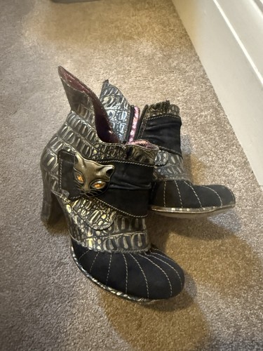 Irregular choice miaow boots - choice,