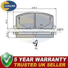 Comline Front Brake Pads Set