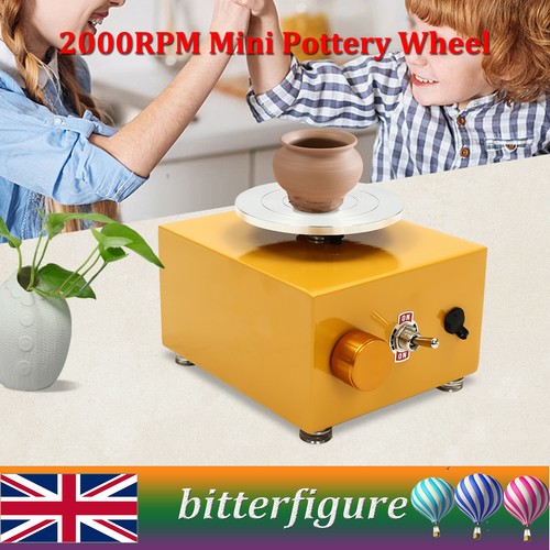 Mini pottery wheel 2000rpm - pottery,