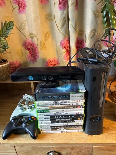 Xbox 360 with kinect 4gb - xbox,