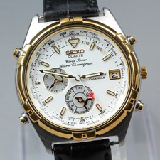 Near MINT SEIKO World Timer
