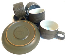 Denby Chevron Coffee Cups &